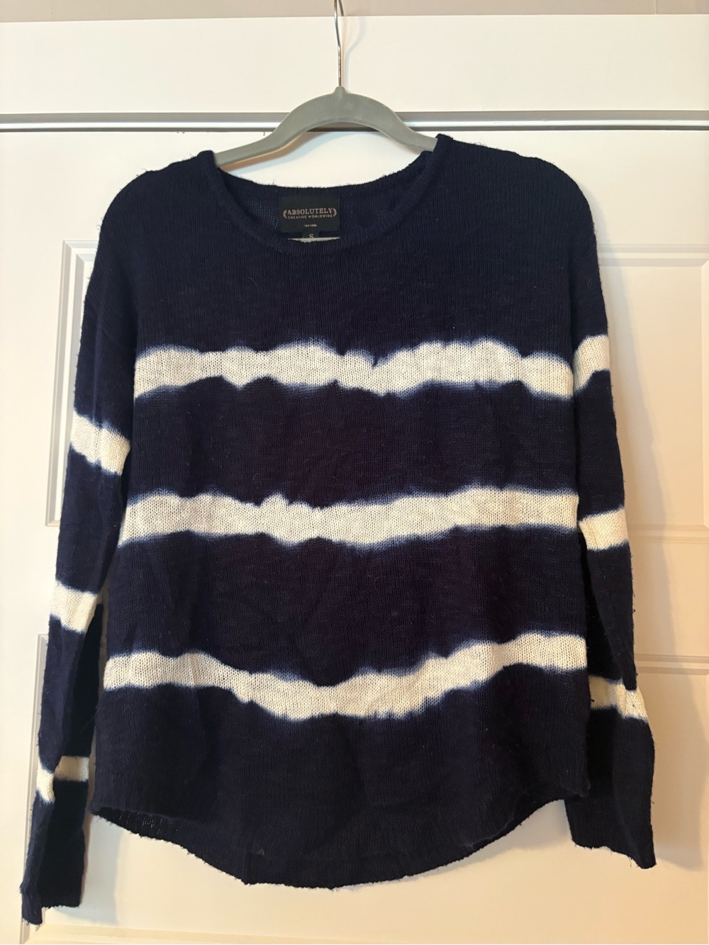 Absolutely Navy Crewneck Sweater - Small